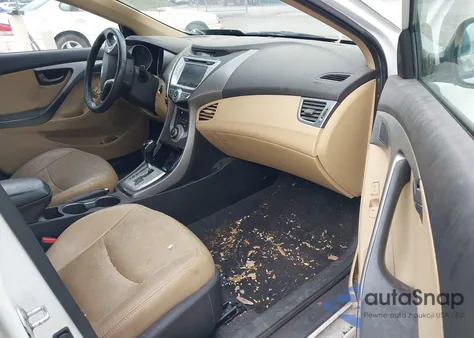 2012 Hyundai Elantra Limited из США, поврежденный, VIN 5NPDH4AE9CH098996